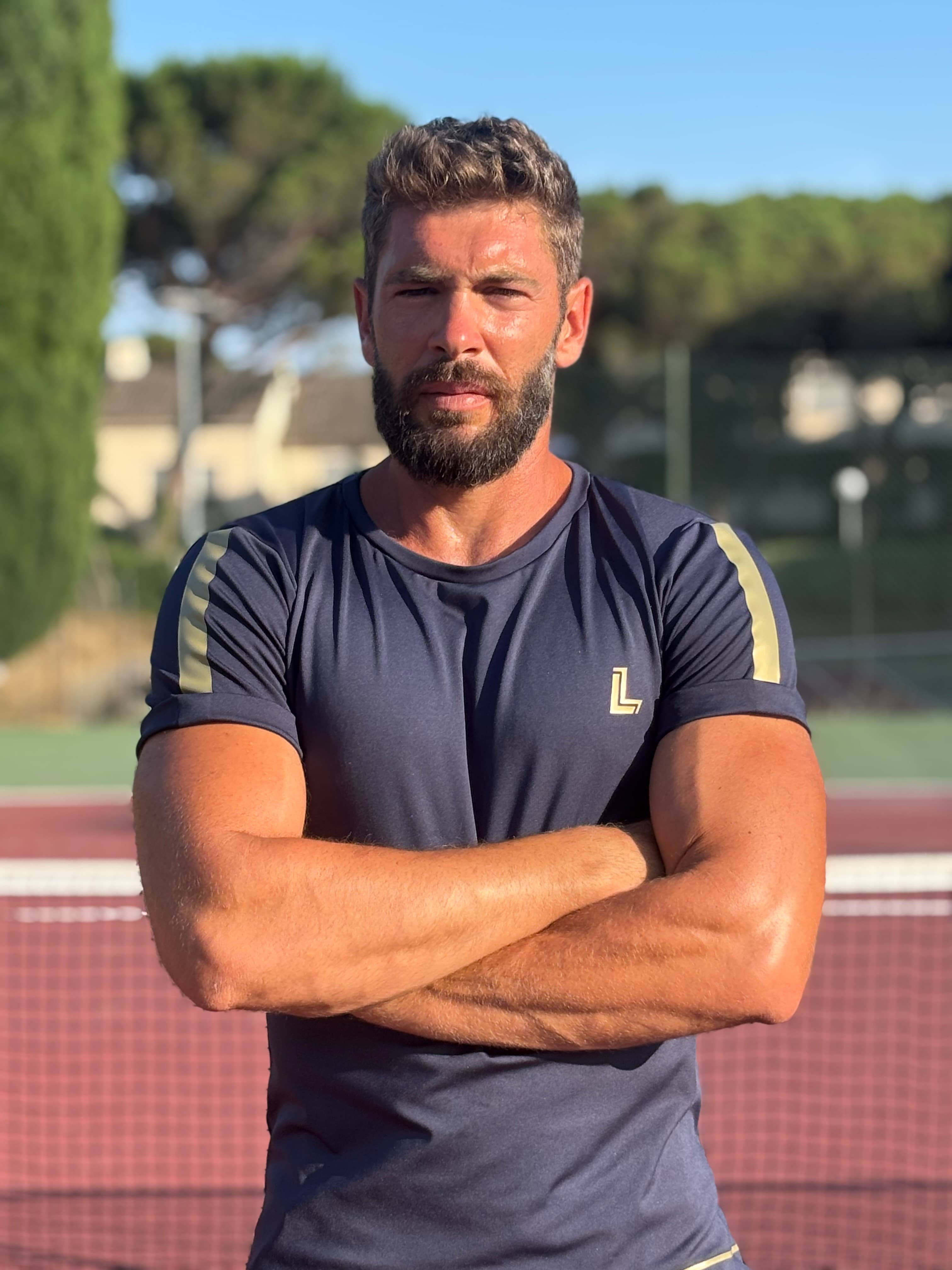 Benjamin Lemaitre sur le court